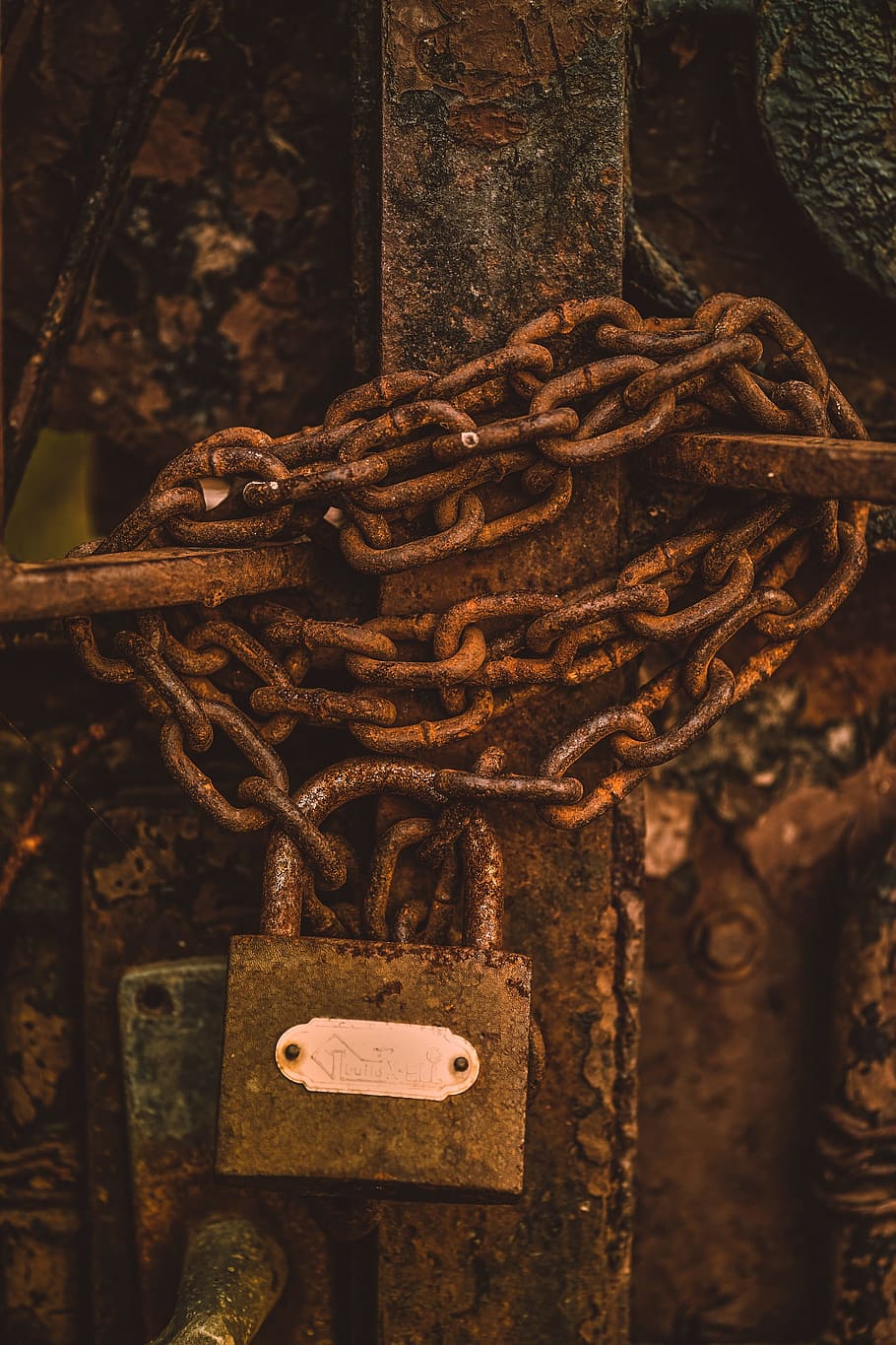 rusty, metal, works, plant, abandoned, iron, ruin, degraded HD wallpaper