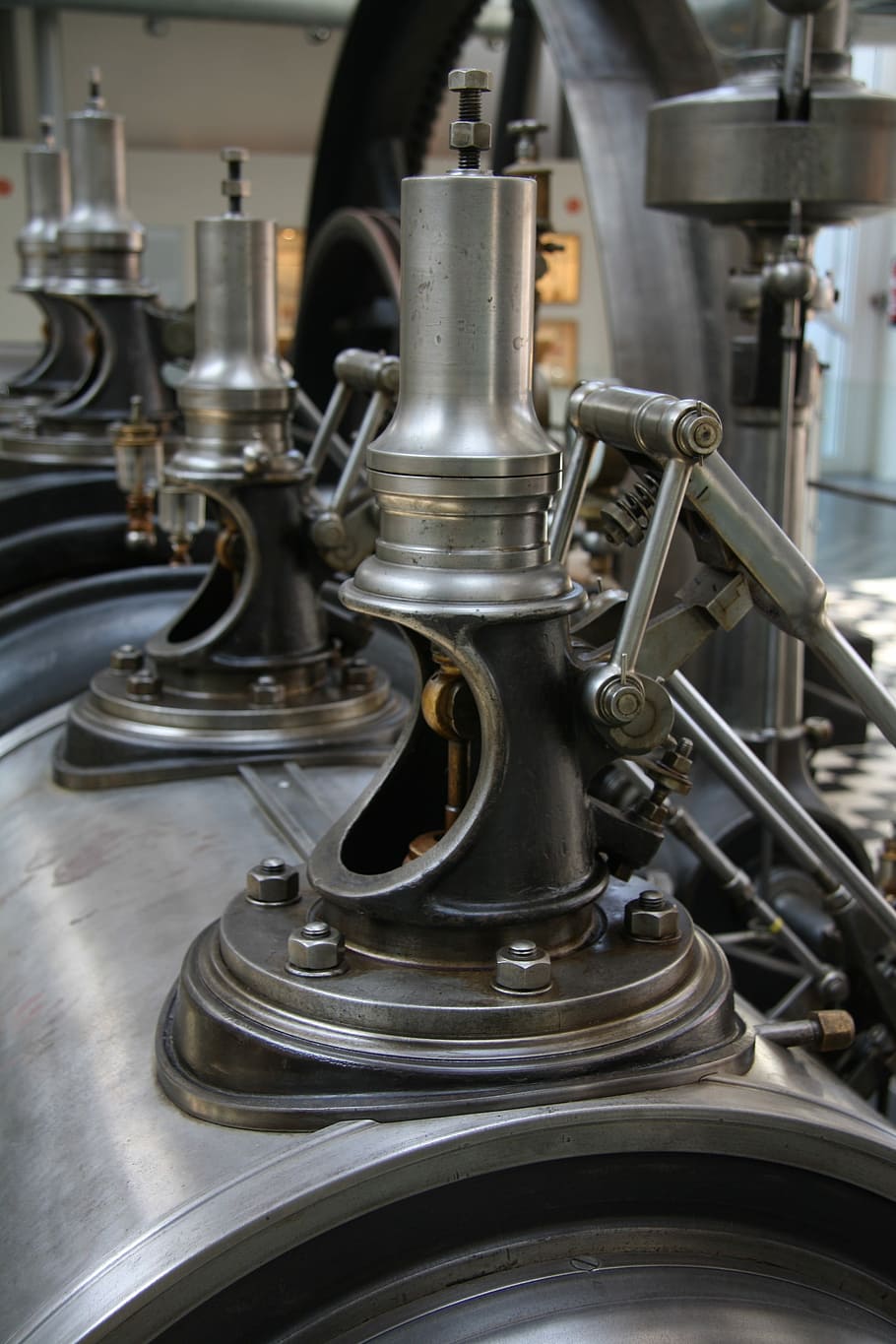 Steam, Engine, Engine, Power, Industrial, technology, historic HD wallpaper
