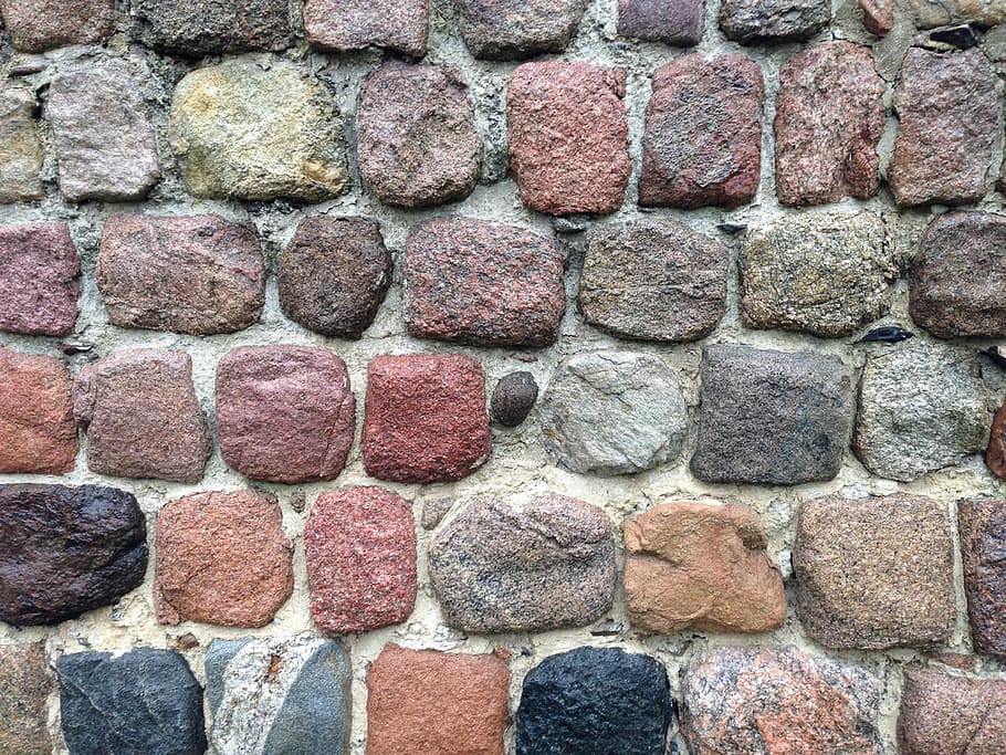 stones, wall, structure, surface, cemetery, regulation, full frame HD wallpaper