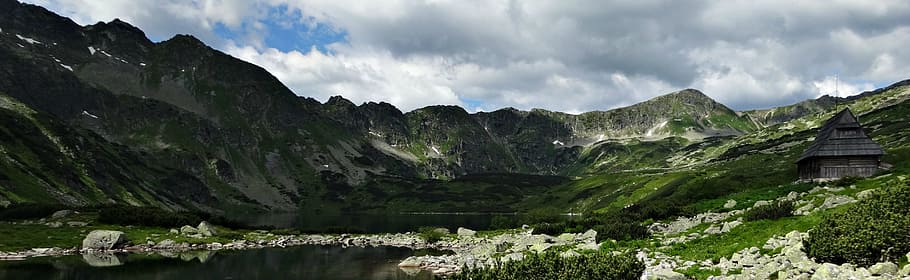 Tatry, Mountains, High Tatras, the high tatras, valley of five ponds, HD wallpaper