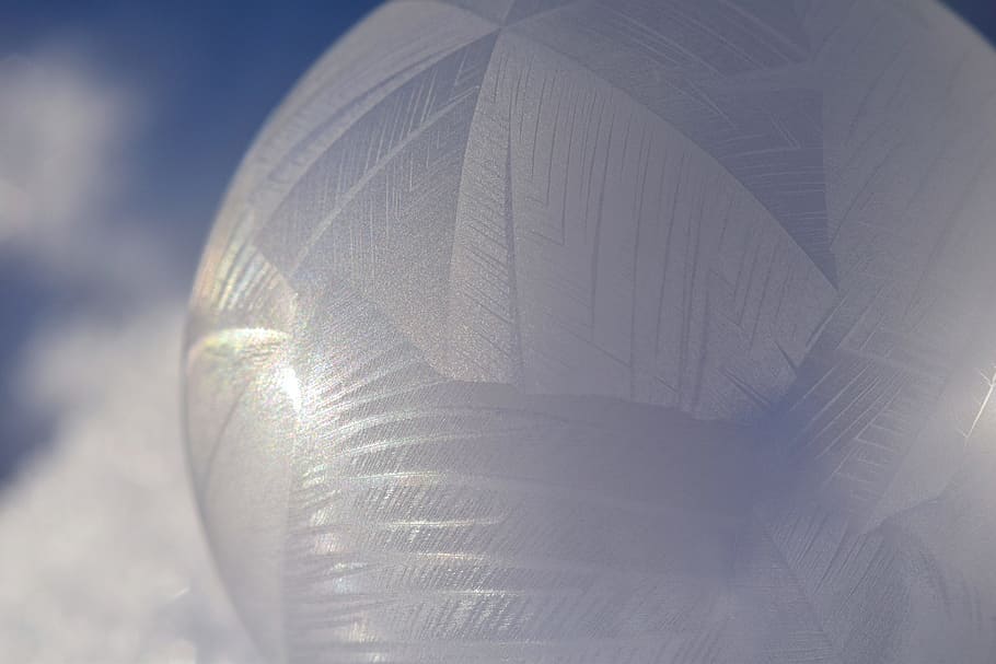 soap bubble, frosted, cold, structure, texture, eiskristalle HD wallpaper