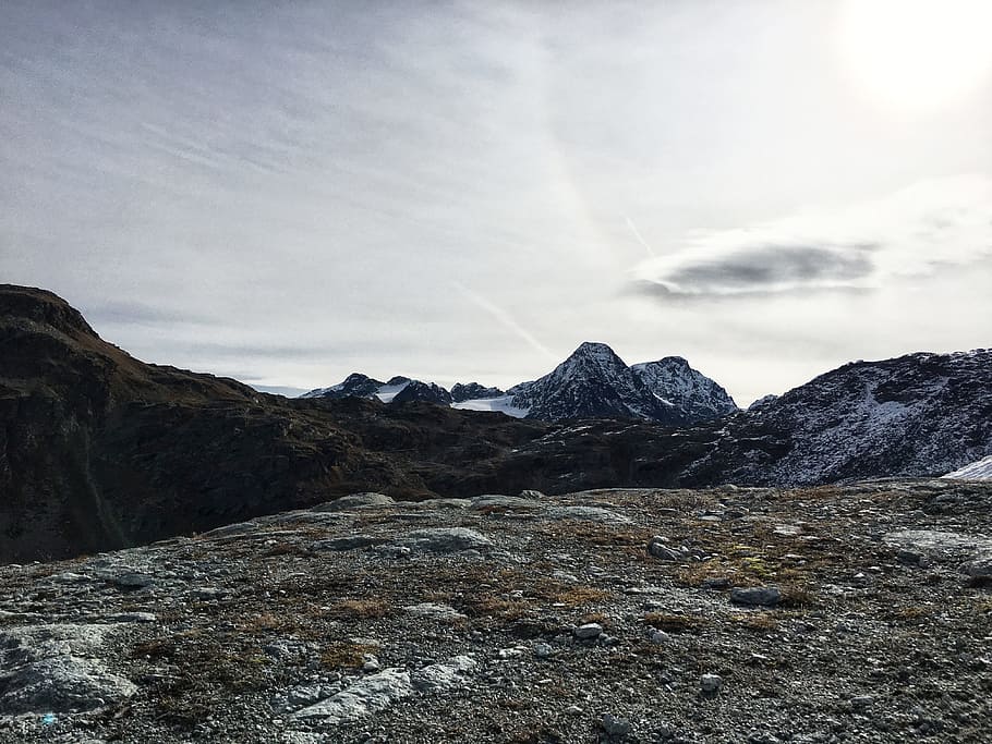 mountains, graubünden, engadin, pontresina, hiking, oberengadin, HD wallpaper