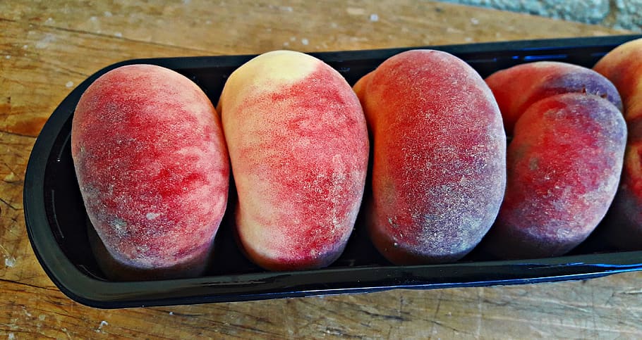 fruit, peaches, eating, food, vitamins, red, peach fruit, food and drink HD wallpaper