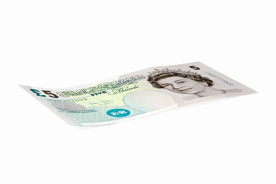 Five, Pound, Ponds, Note, Money, notes, fiver, bank, saving HD wallpaper