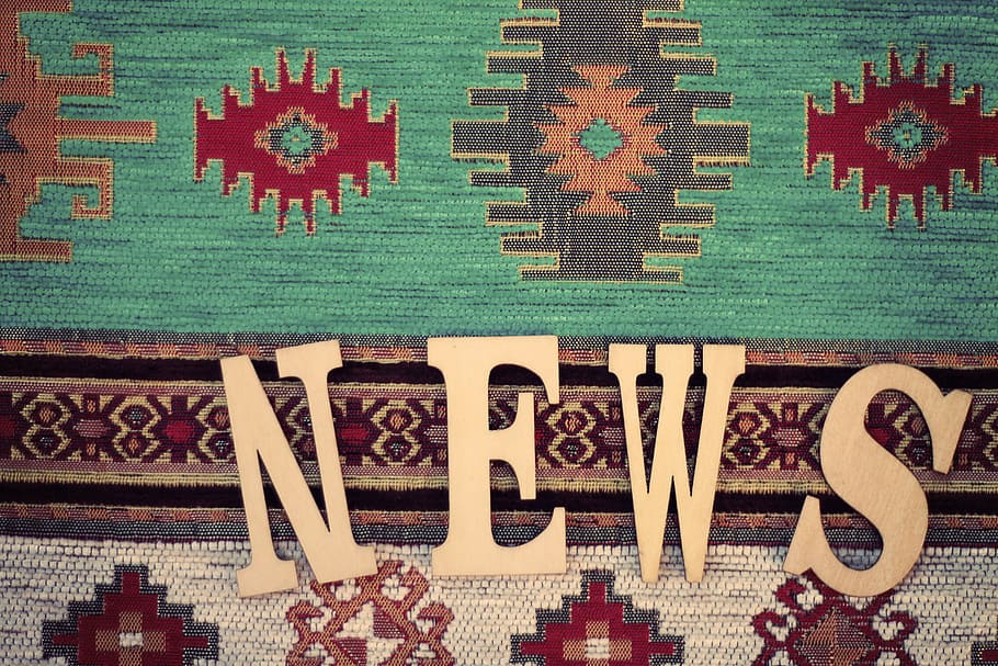 brown News freestanding decor, pattern, textile, backgrounds HD wallpaper
