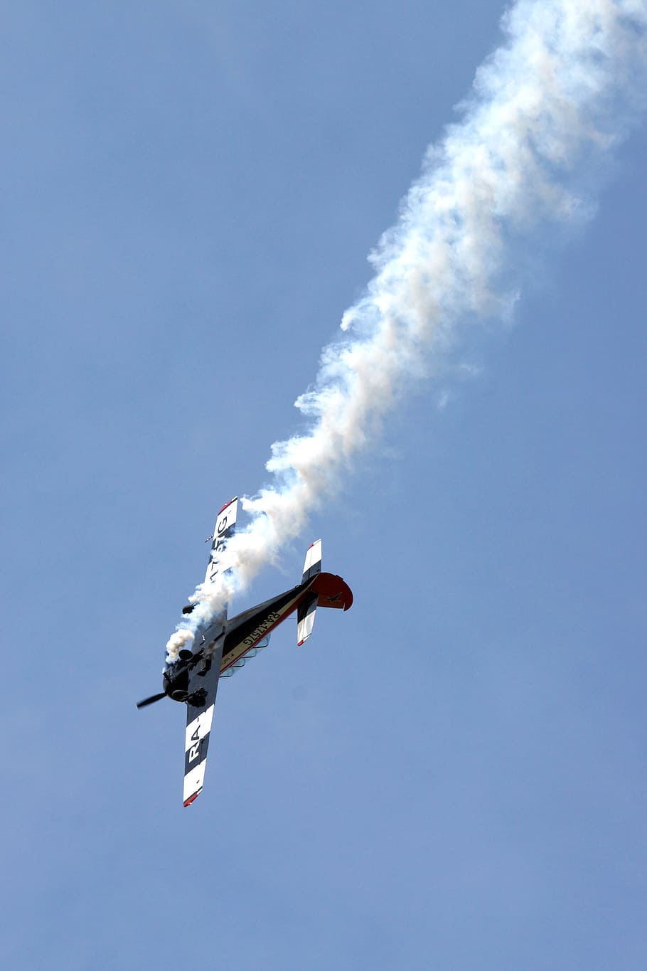 plane, blue sky, flight, summer, in the air, air transport HD wallpaper