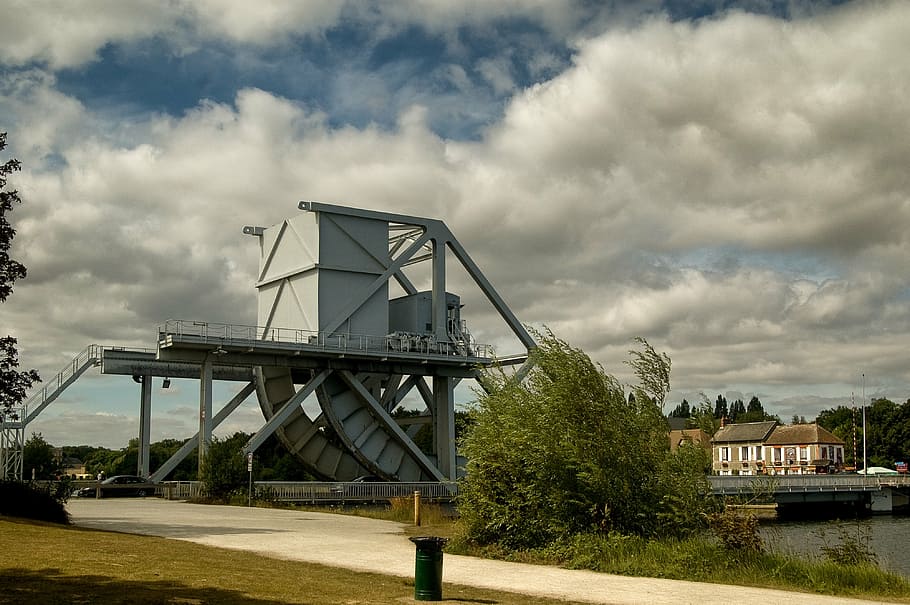 pegasus bridge, normandy, france, d-day, war, ww2, gliders, HD wallpaper