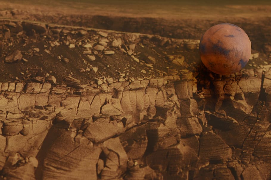 planet, model, mars, nature, rock, no people, land, outdoors HD wallpaper