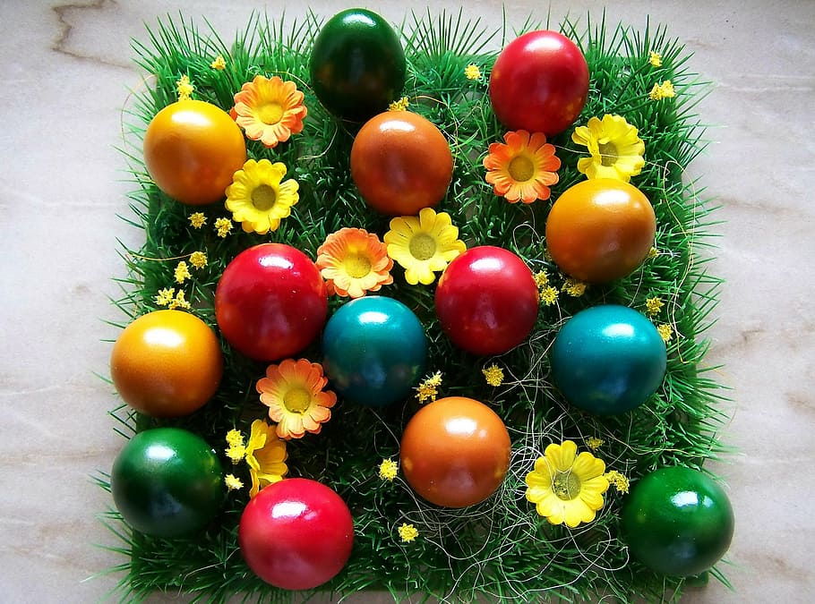 easter, egg, color, holiday, celebration, multi colored, decoration HD wallpaper