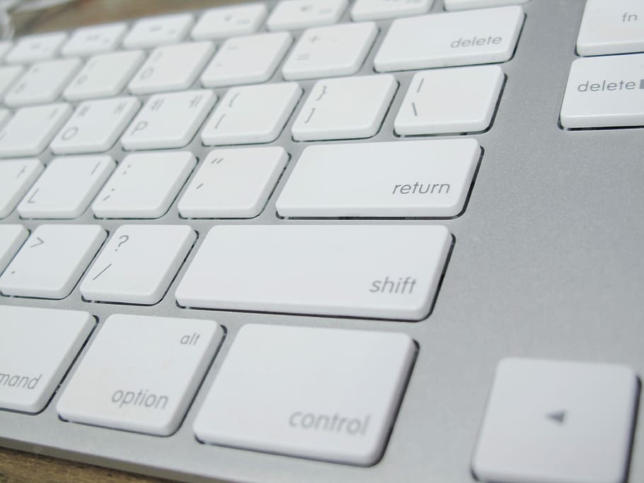 Apple Keyboard, Computer, Enterprise, Input, enter the computer HD wallpaper