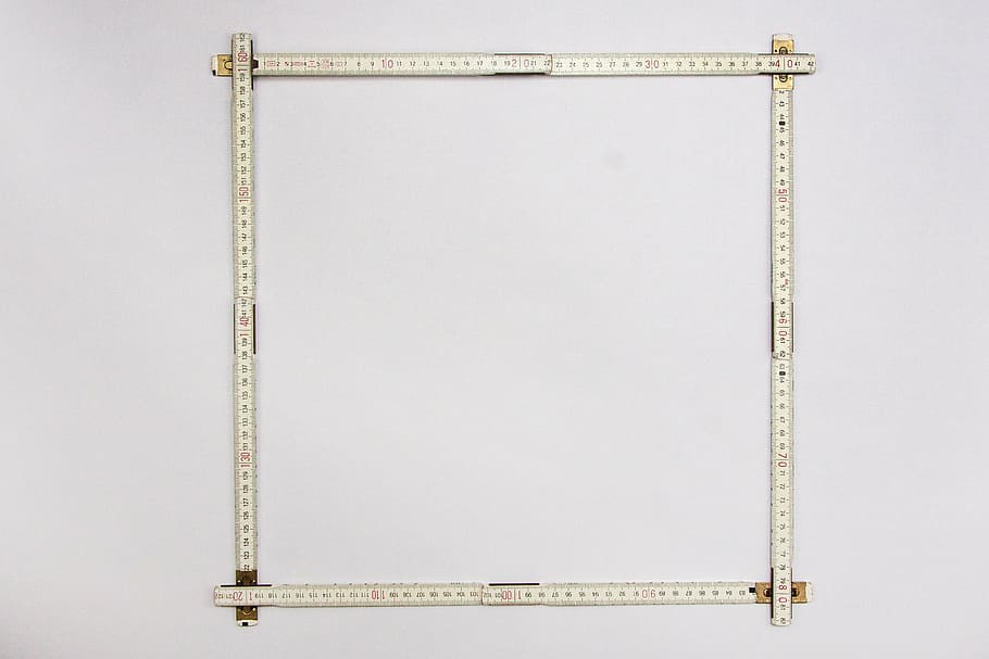 four gray steel rulers, meterstab, outline, picture frame, mat HD wallpaper