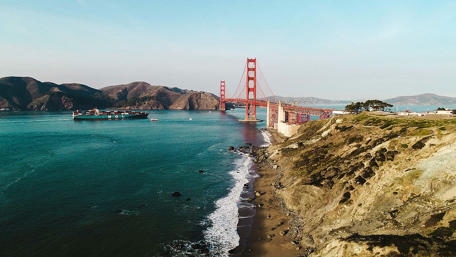 Golden Gate Bridge, San Francisco, Golden Gate Bridge, California HD wallpaper
