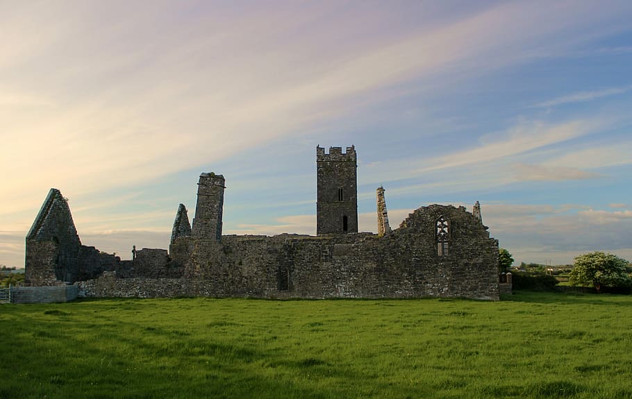 castle, ruin, old, building, break up, masonry, abandoned places HD wallpaper