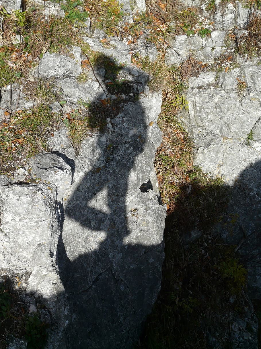 Hispanic, Human, Shadow Play, person, light, silhouette, rock HD wallpaper