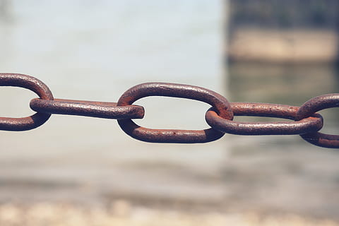 Metal chain and links, various, steel, strength, security, iron - Metal HD wallpaper