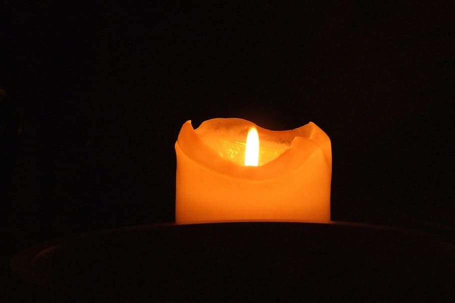 candle, atmosphere, flame, fire - Natural Phenomenon, burning HD wallpaper