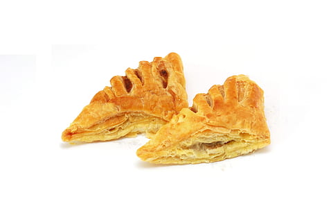 two pastries, Puff Pastry, Paste, Bakery, Sweets, puff paste HD wallpaper