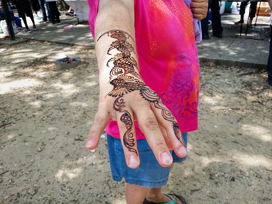 hand, tattoo, arm, design, art, pattern, person, artistic, ornate HD wallpaper