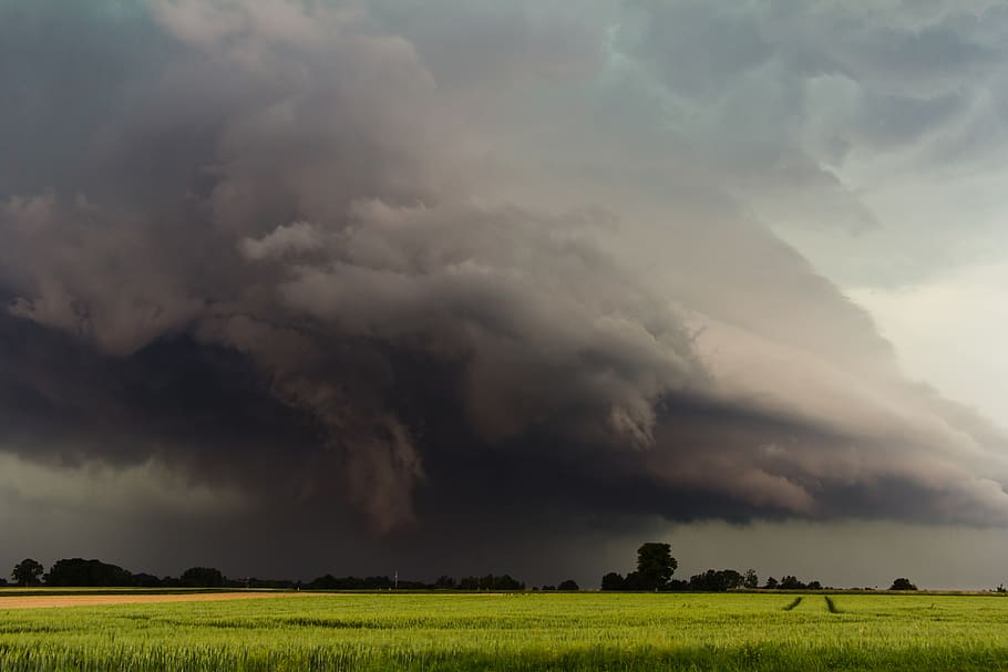 cumulonimbus, storm hunting, meteorology, thunderstorm, monster, HD wallpaper