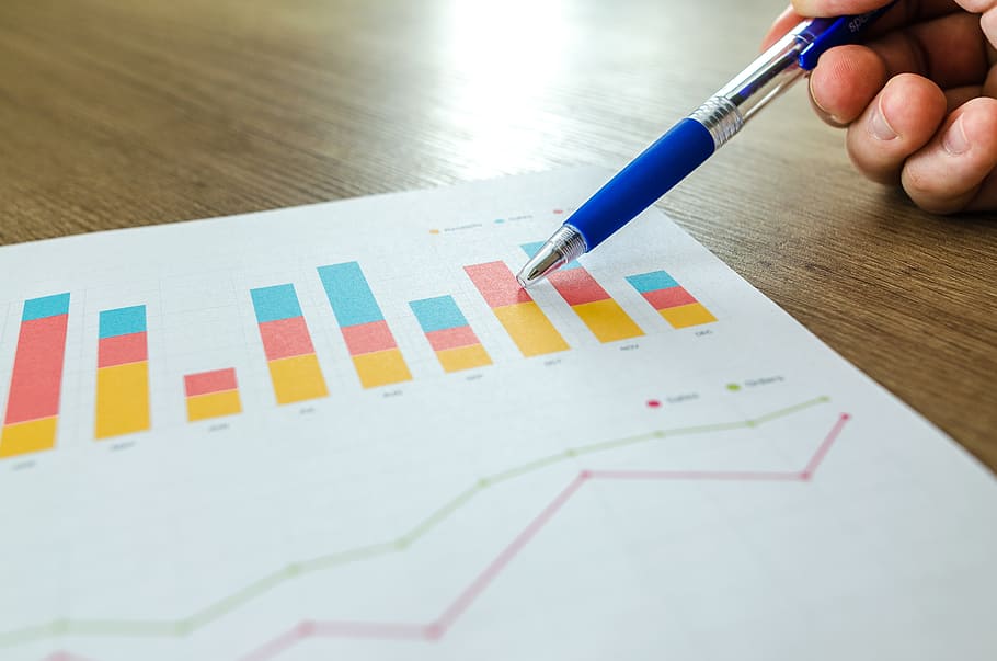 pen, blur, preparation, work, analytics, close-up, commerce, focus HD wallpaper