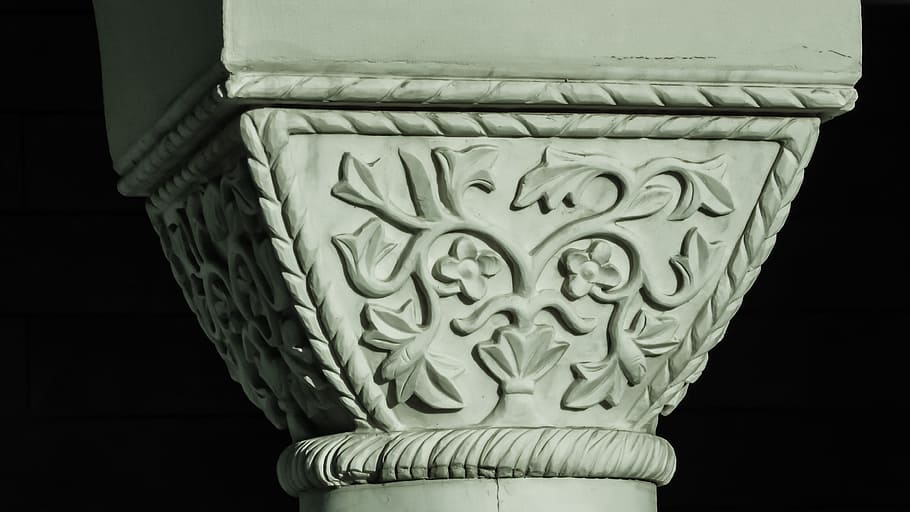 Pillar, Capitals, Architecture, Column, pillar capitals, elegance HD wallpaper
