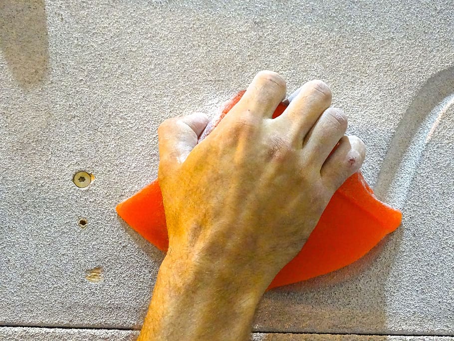 Hand, Handle, Keep, Force, Finger, sports injury, clamp, climbers hand HD wallpaper