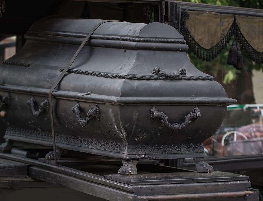 old, coffin, dead, funeral, mourning, death, commemorate, black HD wallpaper