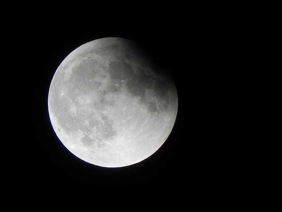 Moon, Astronomy, Night, Sky, space, full moon, moon surface HD wallpaper