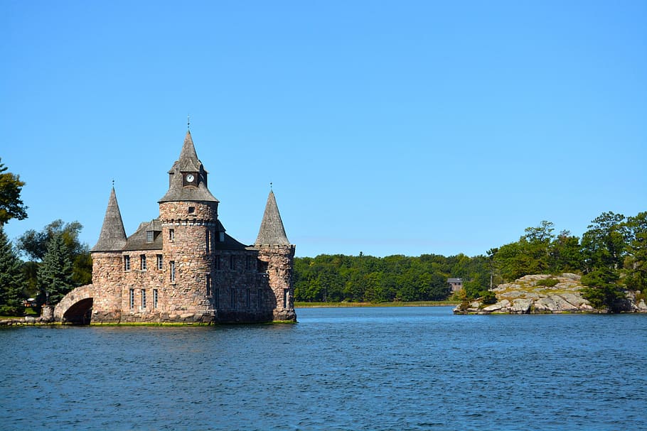boldt, castle, newyork, water, architecture, built structure HD wallpaper