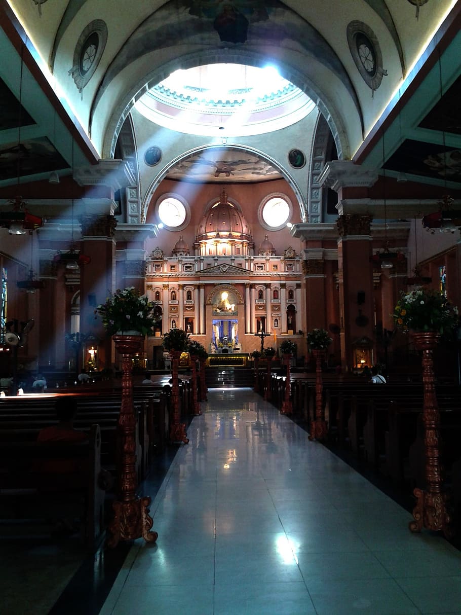 church, rays, miracle, cross, light, sun, sky, chapel, spiritual HD wallpaper