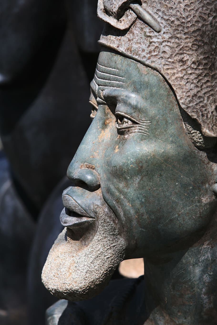 stone, sculpture, statue, beautiful, travel, fine, garden, africa HD wallpaper
