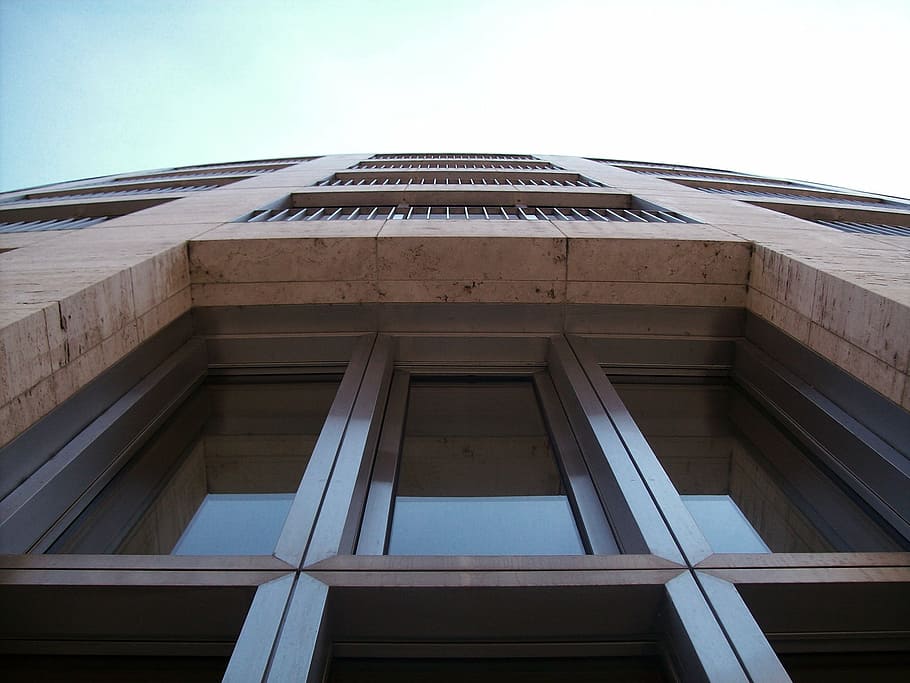 architecture, stone, building, window, facade, modern, düsseldorf HD wallpaper