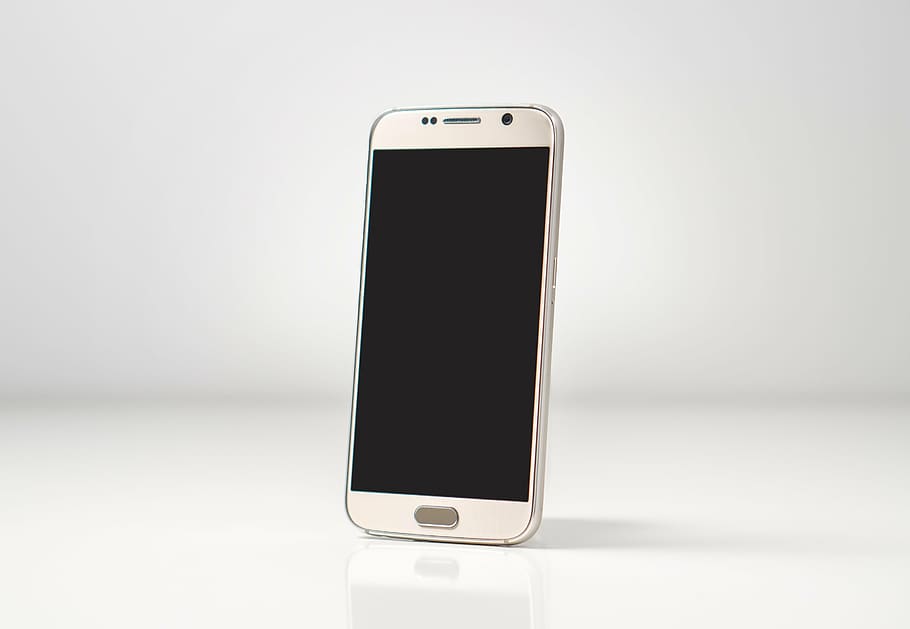 silver Samsung Galaxy Android smartphone, mobile phone, iphone, HD wallpaper
