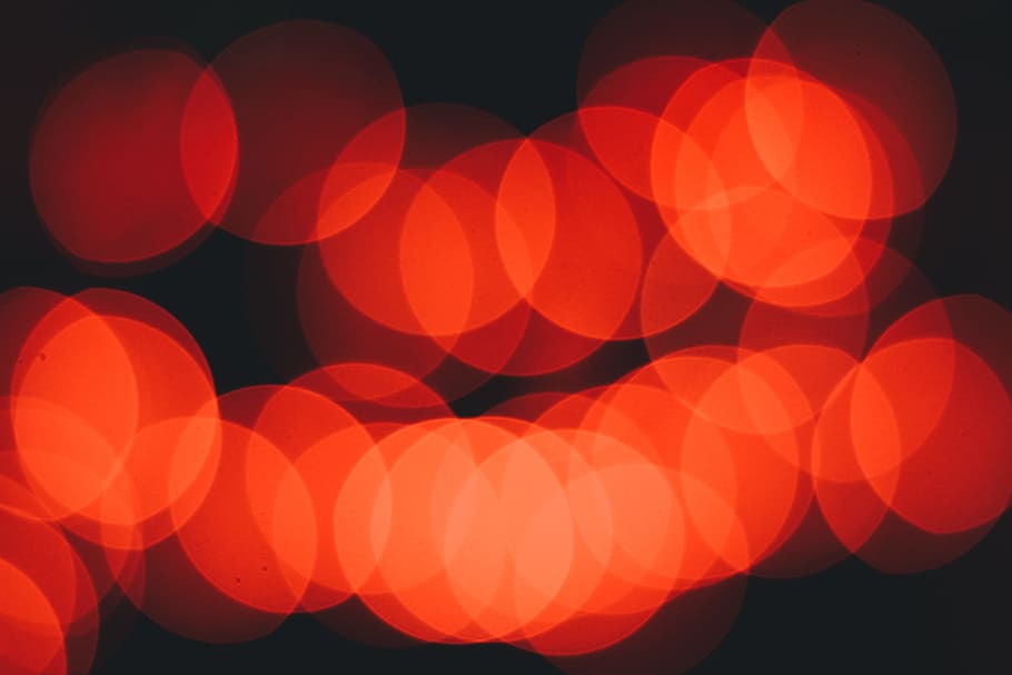 Bokeh Photography, blur, circles, colors, dark, defocused, graphic design HD wallpaper