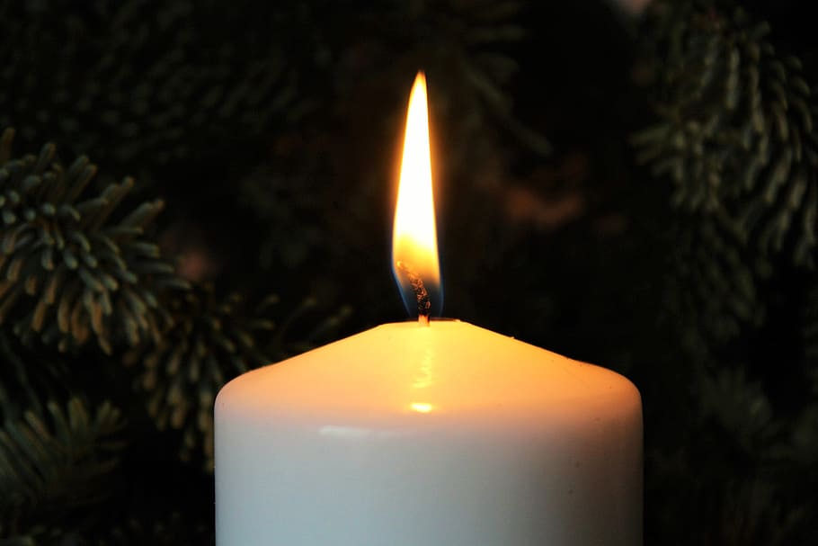 Candle, Wick, Light, Wax Candle, candlelight, flame, burn, heat HD wallpaper