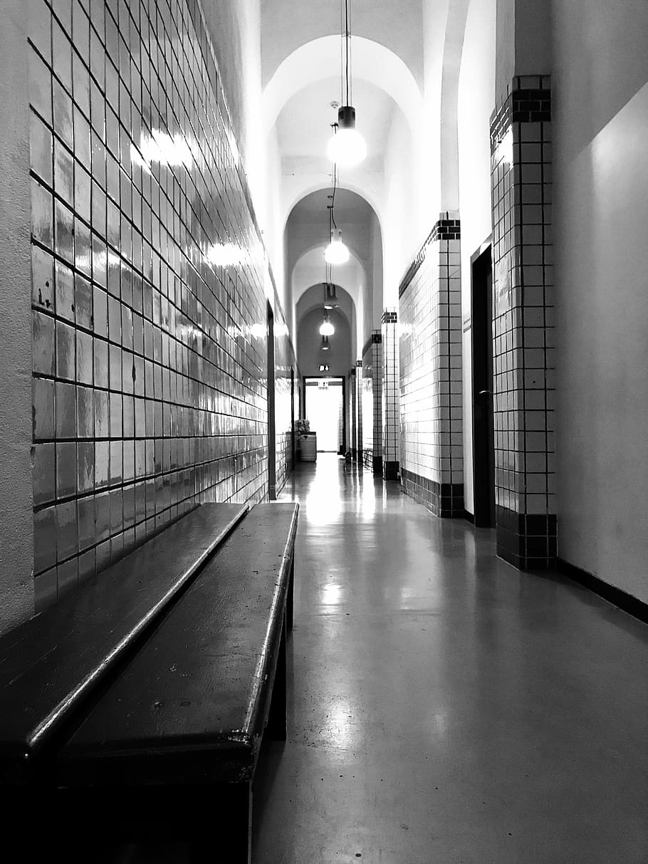 architecture, light, floor, tunnel, glass, lamp, blanket, illuminated HD wallpaper