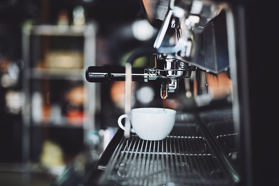 coffee, cup, mug, drink, coffee machine, coffee maker, espresso, HD wallpaper