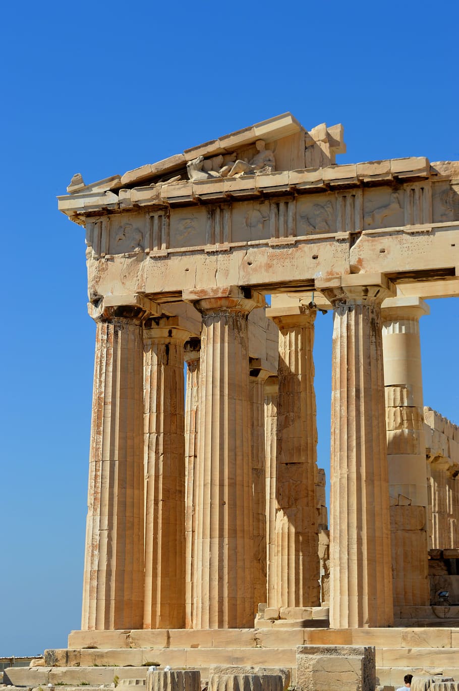 greece, athens, acropolis, history, historical, temple, touristic, HD wallpaper