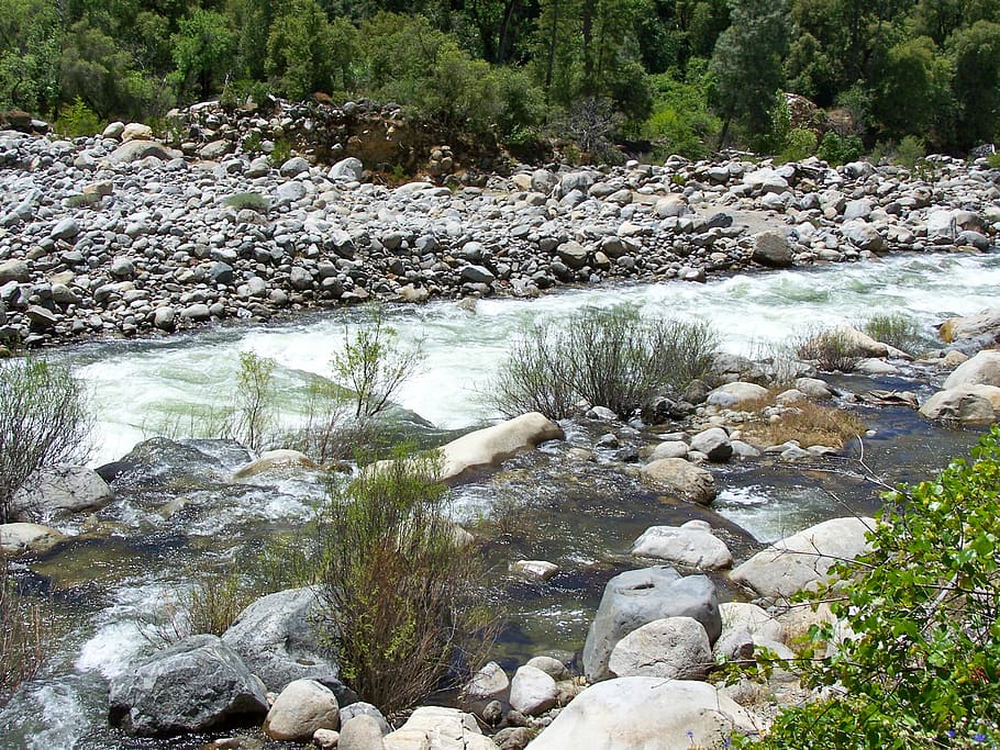 water, river, stream, landscape, natural, creek, beauty, outdoors HD wallpaper