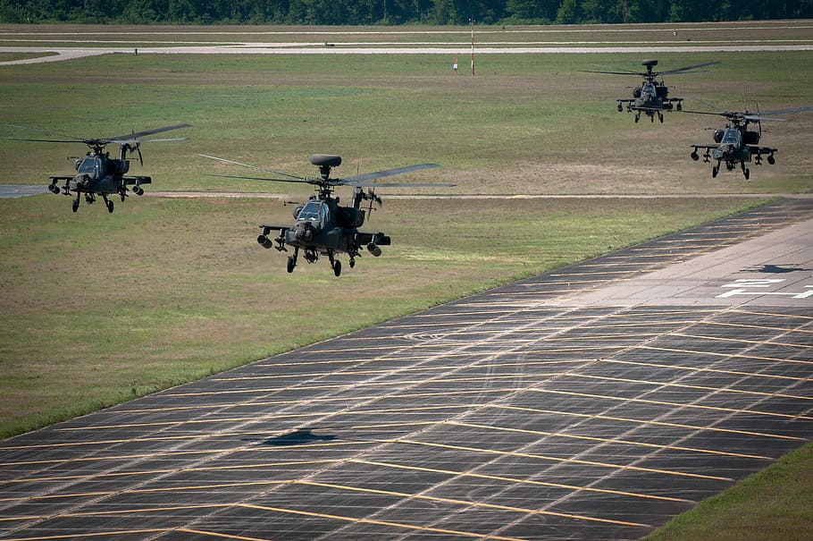 Ah-64D, Apache, Apache, Helicopter, Us Army, united states