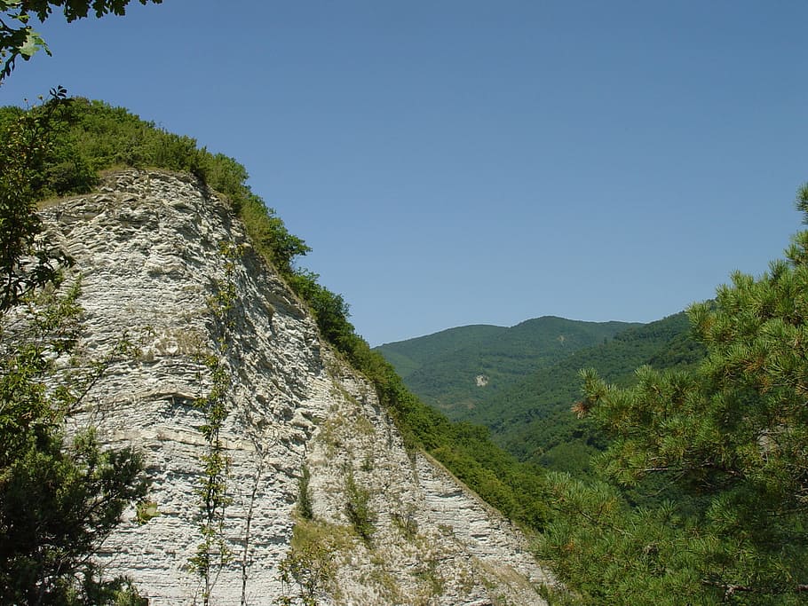 Mountains, Rocks, Caucasus, the caucasus, mountain range, nature HD wallpaper