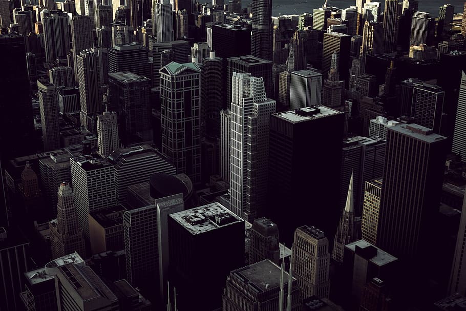 city buildings, architecture, infrastructure, skyscraper, tower HD wallpaper