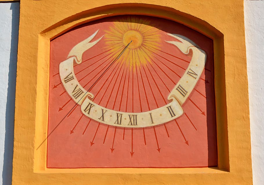 sundial, clock, time indicating, pointer, time of, timepiece HD wallpaper