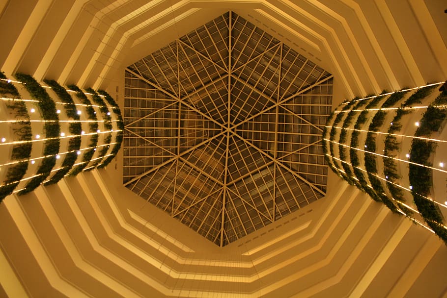 architecture, expression, modern, building, pattern, illuminated HD wallpaper