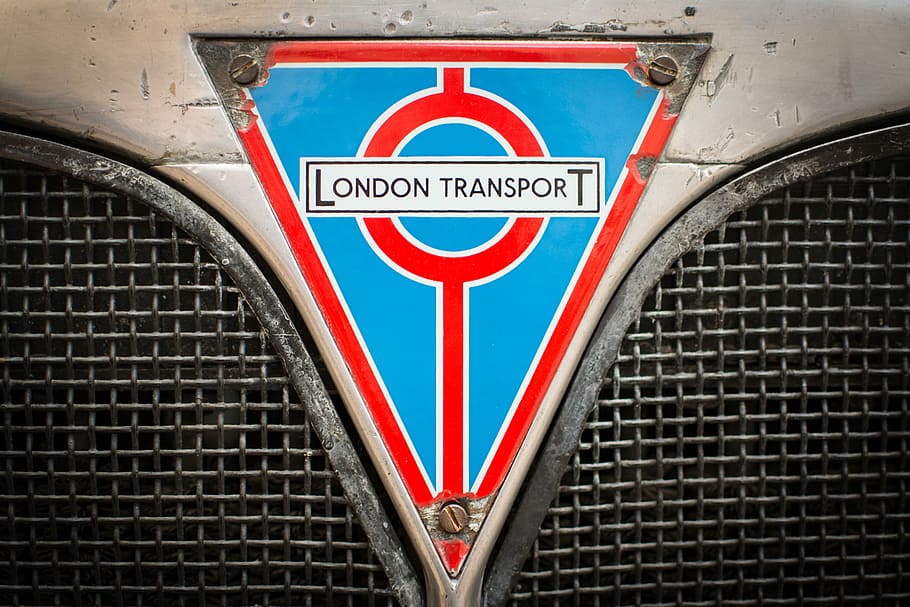 London Transport, London Transport logo, radiator grill, sign