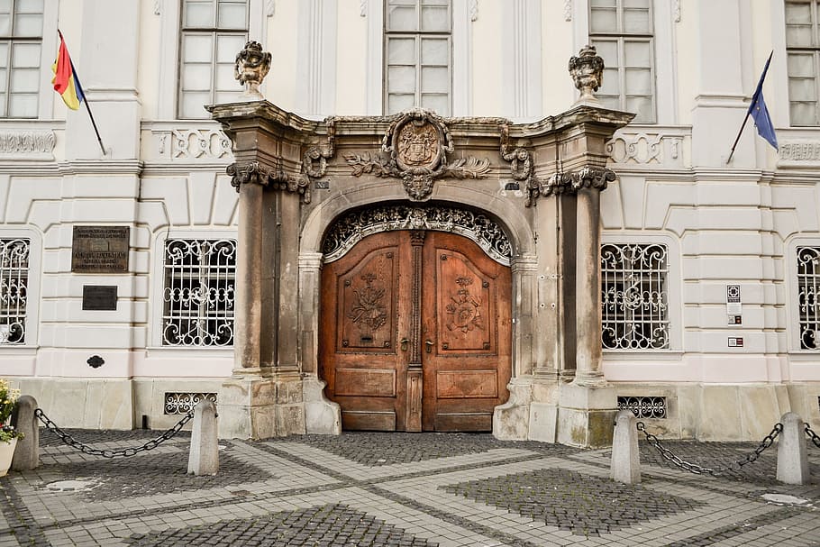 closed door of building, architecture, gate, old, travel, city HD wallpaper