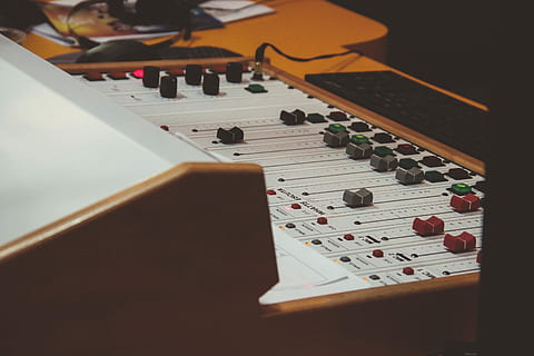 showing of gray audio mixer, music, musical Instrument, sound HD wallpaper