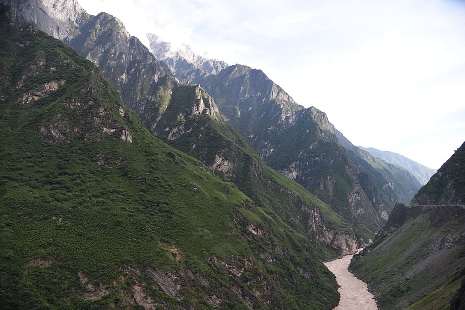 Tiger Leaping Gorge, Dangerous, spectacular, mountain, nature, HD wallpaper