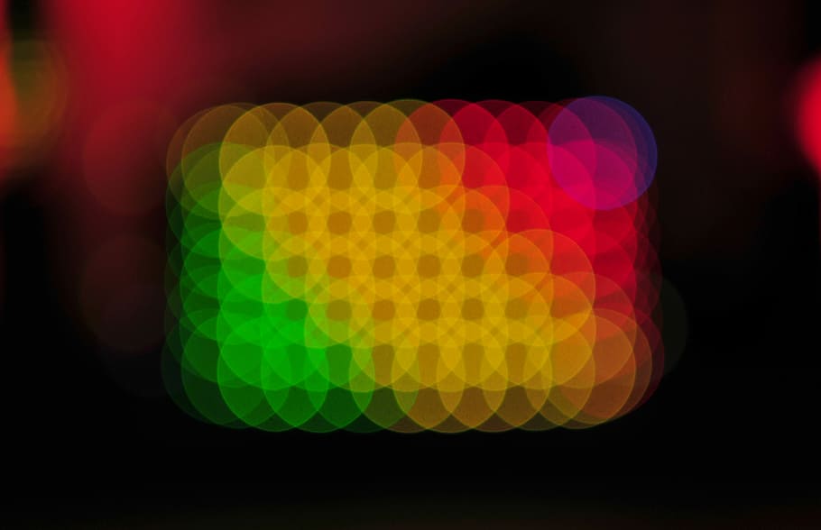 bokeh photography, lights, night, dark, color, colour, multi colored HD wallpaper