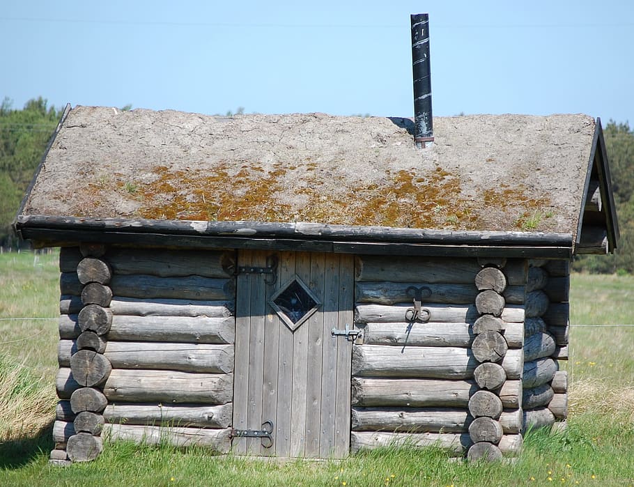 læsø, hut, old, day, no people, architecture, building exterior HD wallpaper